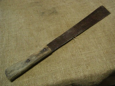 Vintage Corn Knife Antique Farm Tool Old ScytheTools