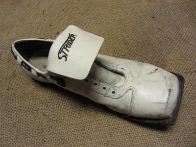 Vintage Leather Football Kicker Shoe Cleats > Old Antique Baseball ...