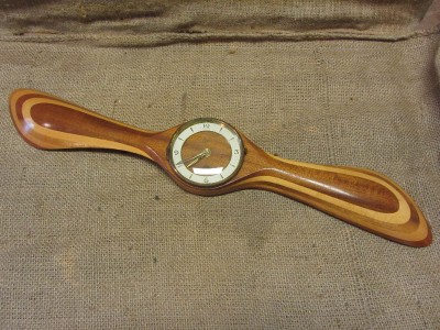Vintage Wooden Airplane Propeller Clock Antique Old Aviation Wall Vintage Wooden Airplane Propeller Clock Antique Old Aviation Wall Clocks 8226