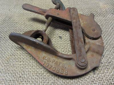 Vintage Tire Tube Repair Tool > Antique Old Iron Tire Gas Station Tools