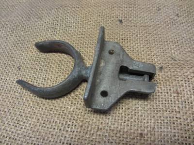 Vintage Cast Iron Row Boat Oar Guide &amp; Mounting Plate 