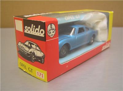 SOLIDO OPEL GT Gelb 1:43 Modellauto Sammler Modell EUR 4,99 - DE