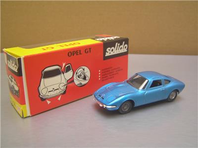 Solido Opel GT N°171 – Miniature 1/43 Collection – Fabriqué En France