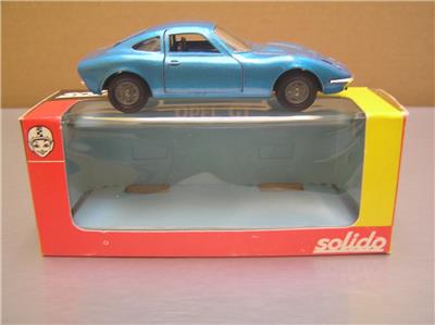Solido N°171 - Opel GT - Échelle 1/43 - Fabriquée En France 1969 - Occasion