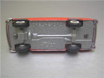Tekno 720 Opel Rekord red color made in Denmark 1/43 scale