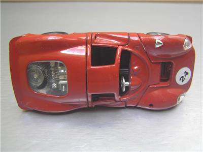 Mebetoys 1/43 – Ferrari P4 – Miniature Métal Multicolore Années 60