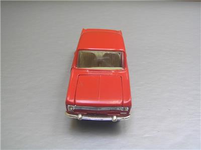 ミニカー POLITOYS-M OPEL KADETT Coupe 510 Politoys M 510 Opel Kadett Coupe rare matte red 1/43 scale Mint