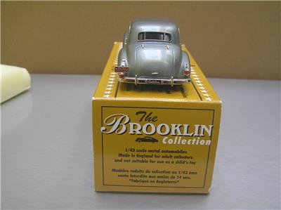 Brooklin Models BRK.86 1938 Cadillac 60 Special 1/43 scale made in