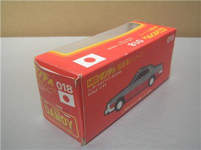 Tomica Dandy 018 Nissan Skyline 2000 RS Turbo Original