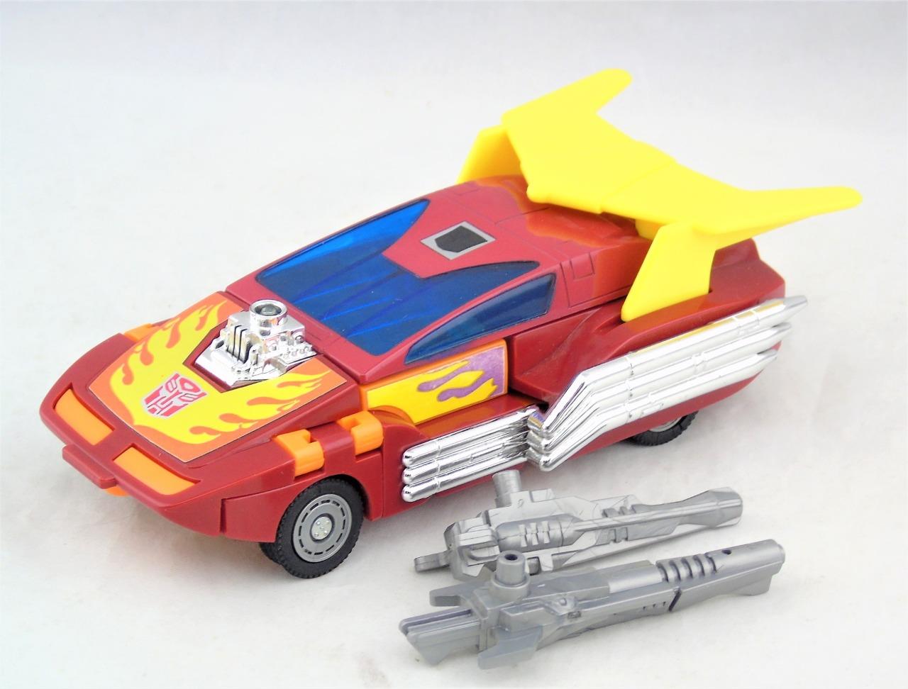Transformers Original G1 1986 Autobot auto caliente Rod completare Transformers Original G1 1986 Autobot auto caliente Rod completare