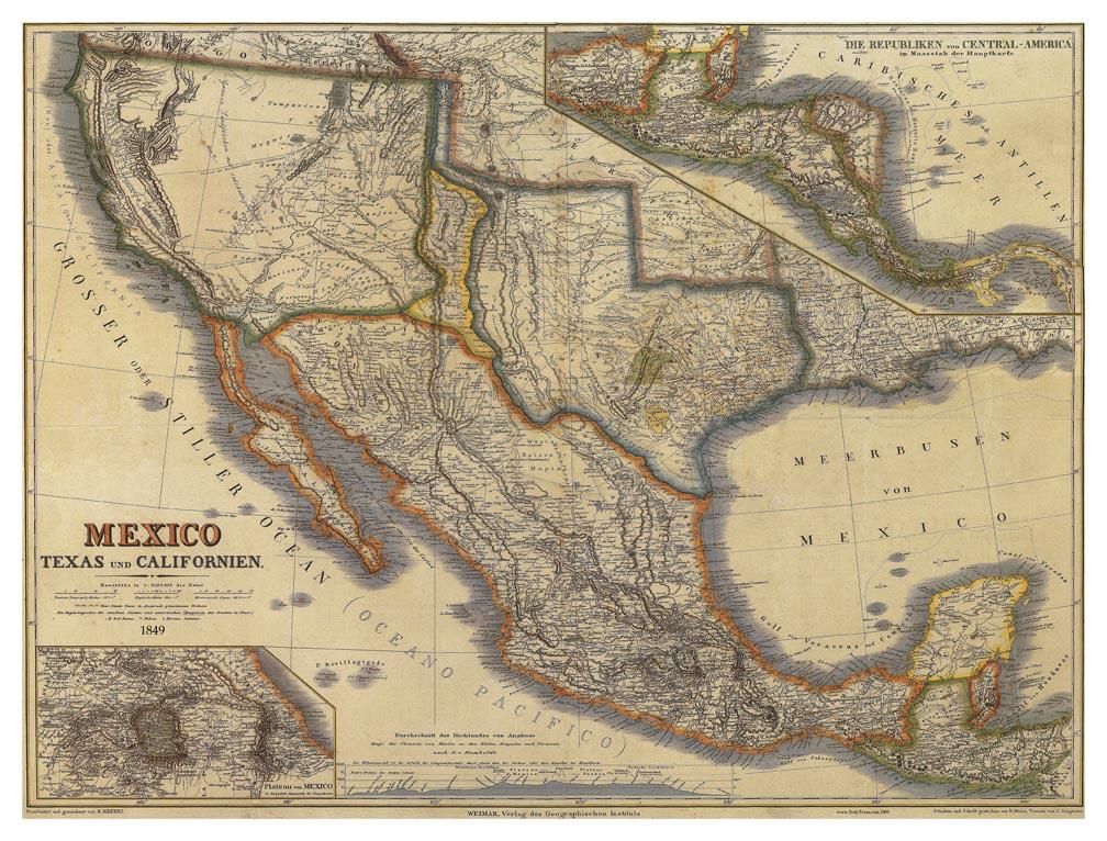 Map Of The Us In 1849 United - 307751078 O 