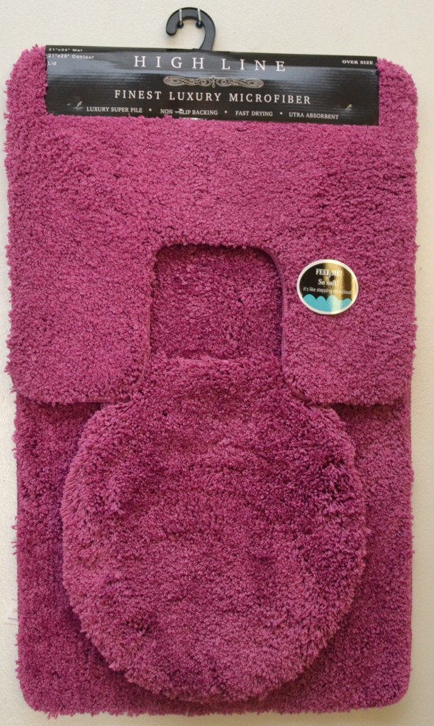 Plush 3 pcs bathroom rug set High Quality Beige green hot ...