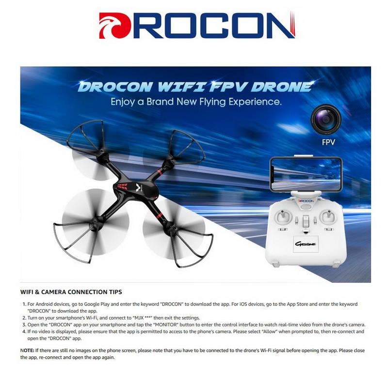 Drocon Cyclone X708w Fpv Drone Review 2021 Best Drones