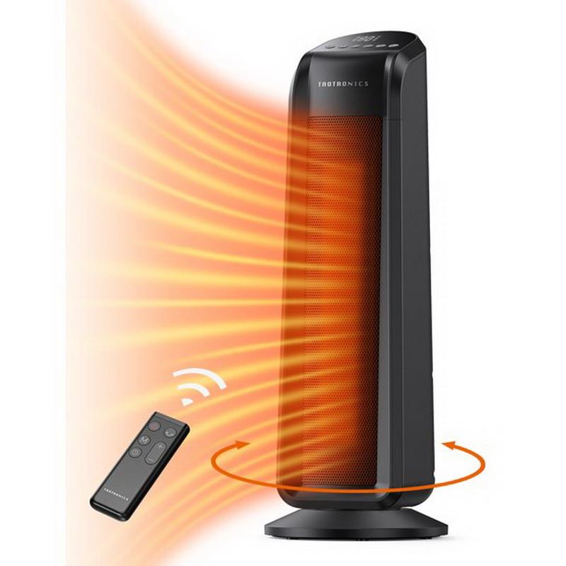 Taotronics Space Heater 1500w Manual TaoTronics TT-HE002 1500W 24" Oscillating Portable Space Heater DI41