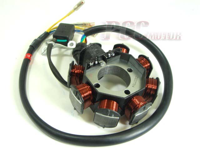 ATV STATOR COIL SCOOTER GO KART GY6 125CC 150 200 IS04 gy6 150cc go cart wiring diagram 