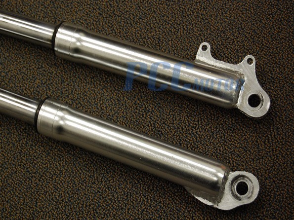 MagiDeal Front Forks Shock Shocks Suspension Fork Assembly for Mini Bike 47cc 49cc QG-50 