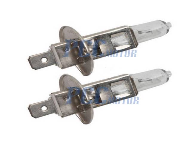 2X H1 12V 55W Halogen Headlight Replacement Bulb Lamp For