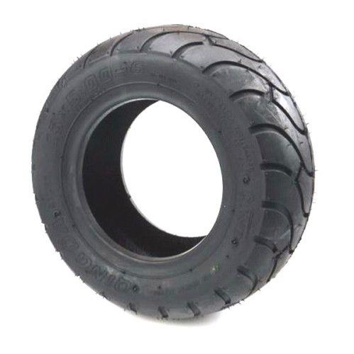 Pair Of 6 Inch 13x5.00-6 Tubeless Tires With Rims For Go Kart Drift Trike