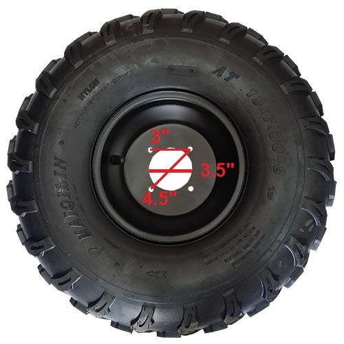 19x78 8" Wheel Tire Wheels With Rim Inner Tube ATV GO KART QUAD AW04
