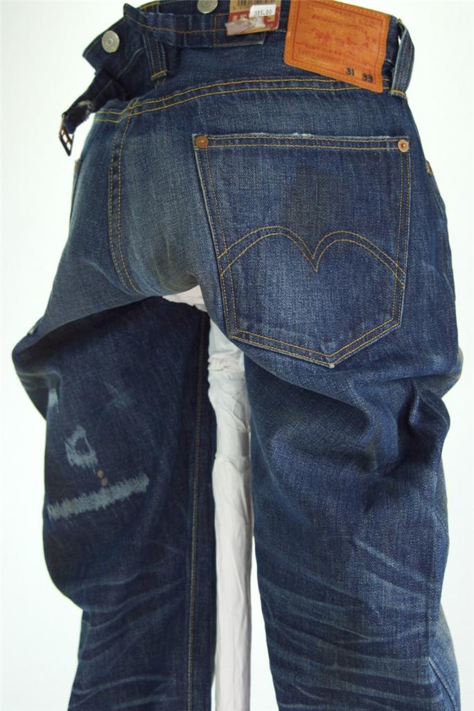 LVC LEVI'S VINTAGE CLOTHING 501XX 501 XX YEAR 1933 REPAIRED MADE IN USA ...