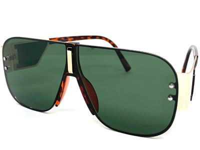 Occhiali Fashion Spexx Eyewear, Lenti Trasparenti, Montatura Tartaruga E Oro Con Cristalli Swarovski, Fatti A Mano