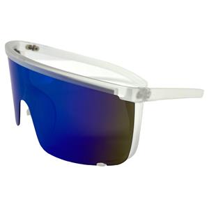 Oversized Modern Retro Shield Visor SUN GLASSES Big Huge  display picture 1