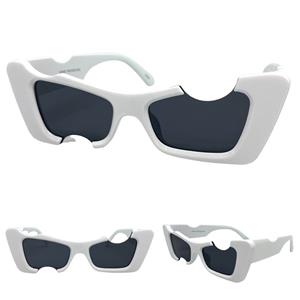 小物 White Cat Eye Sunglasses Fashion Small Cat Eye Sunglasses Retro Vintage Women Outdoor