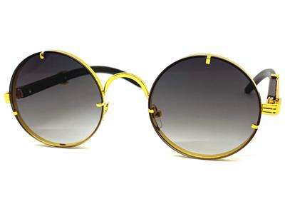 Classy Elegant Sophisticated Hip Hop Rapper SUN GLASSES Rimless Faux