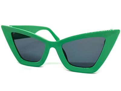 Green Oversized Cat Eye Womens Retro Vintage 70s Trendy Stylish Shade Amazon.com: XLUMIO Retro Cat Eye Green Sunglasses Women  main image 3