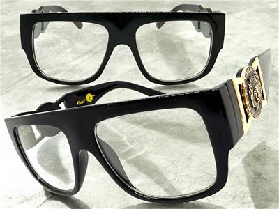 Classic Retro Hardcore Hip Hop Rapper Clear Lens EYE GLASSES Thick