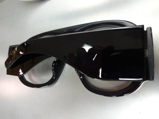 OVERSIZED EXAGGERATED RETRO Style Clear Lens EYE GLASSES ...