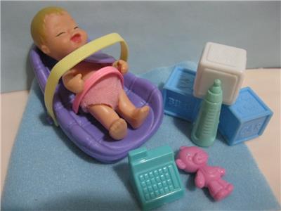 barbie doll baby car seat