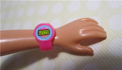 barbie hand watch