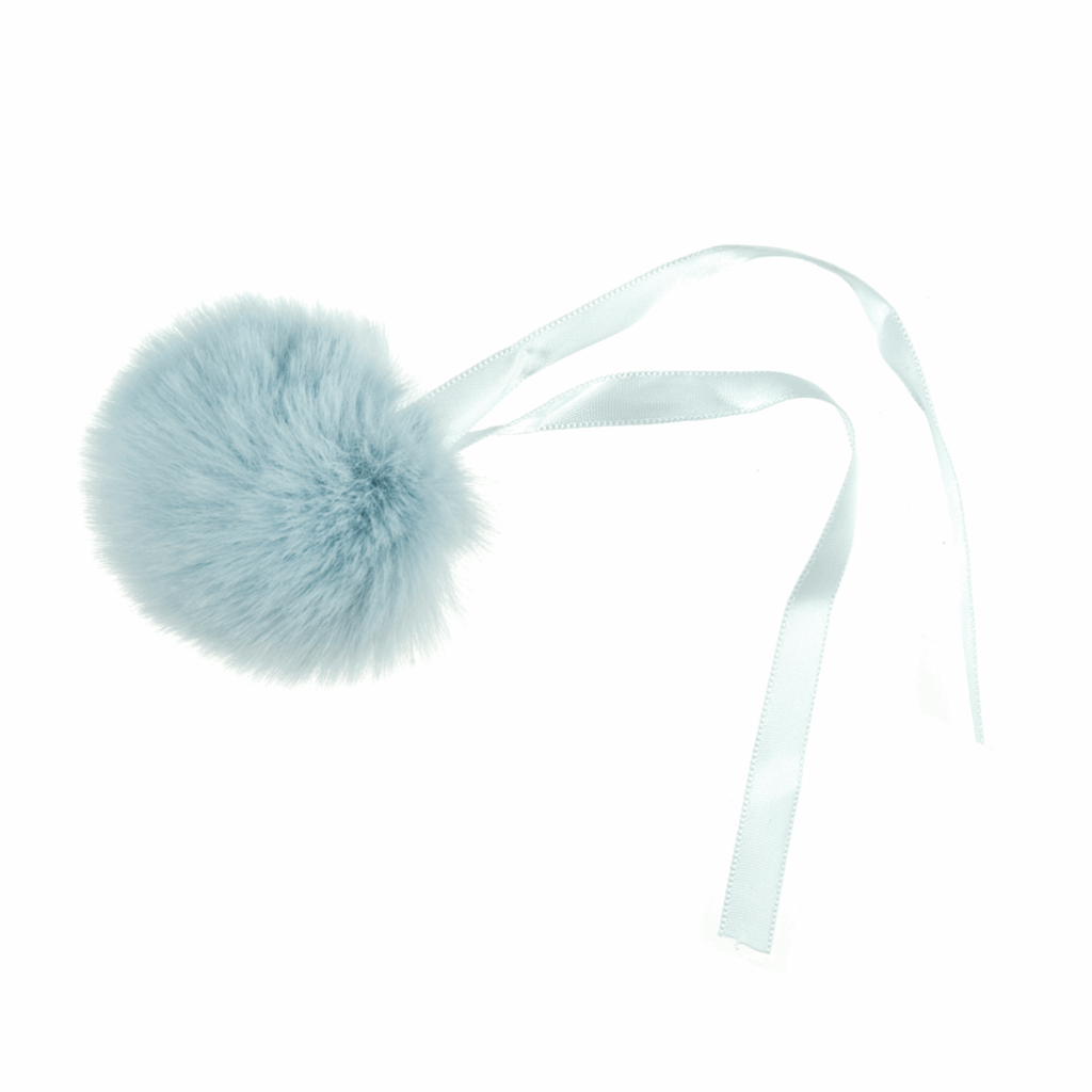 Pom Poms einzeln aufgereiht Fuzzy Balls Basteln Spielzeug 6 cm 11 cm - Farben wählbar - Bild 18 von 40