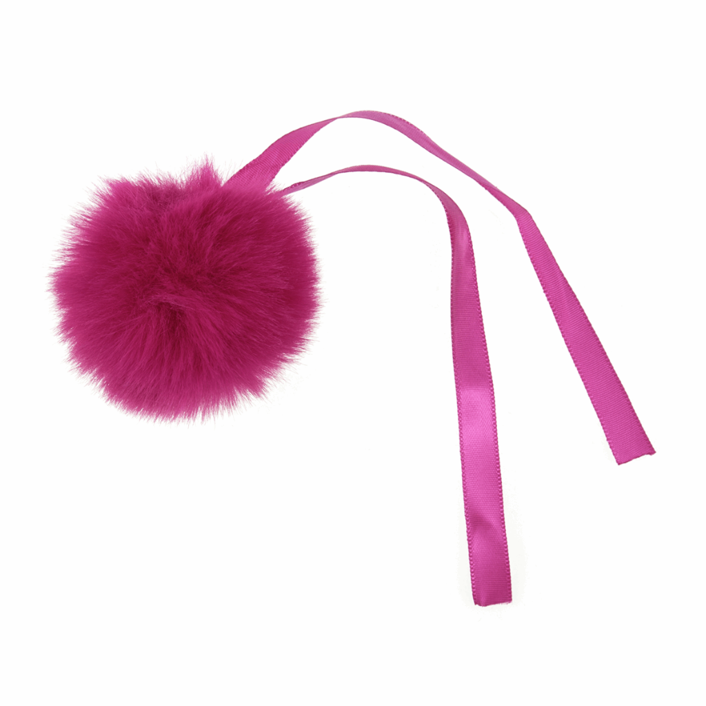 Pom Poms einzeln aufgereiht Fuzzy Balls Basteln Spielzeug 6 cm 11 cm - Farben wählbar - Bild 14 von 40