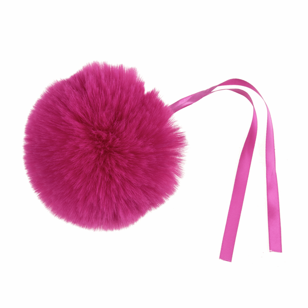 Pom Poms einzeln aufgereiht Fuzzy Balls Basteln Spielzeug 6 cm 11 cm - Farben wählbar - Bild 28 von 40