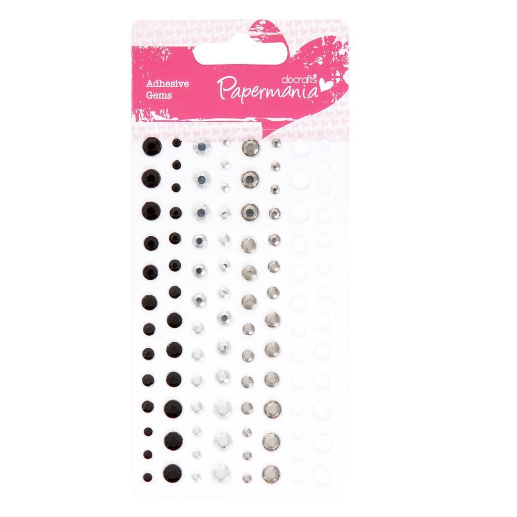 Papermania selbstklebende Bastelsteine Scrapbooking Schmuckherstellung 104 Teile wählbar - Bild 21 von 27