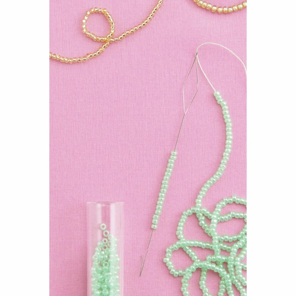 Schmuck Handwerk Auffädeln Draht Käfig französisches Strickbrett Webstuhl Nadeln wählen - Bild 16 von 19