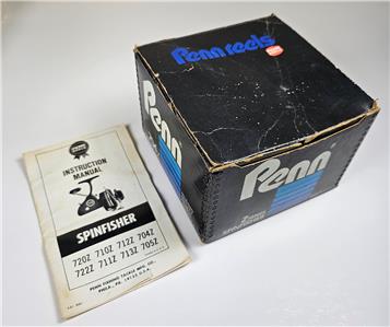 Penn Spinfisher Z Series 704Z Vintage 1978 w/Box/Paperwork Penn Spinfisher Z Series 704Z Vintage 1978 w/Box/Paperwork