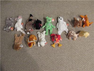 ty beanie babies animals