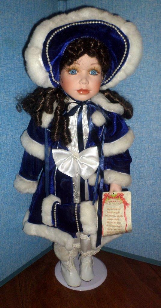 soft expressions holiday classics porcelain doll