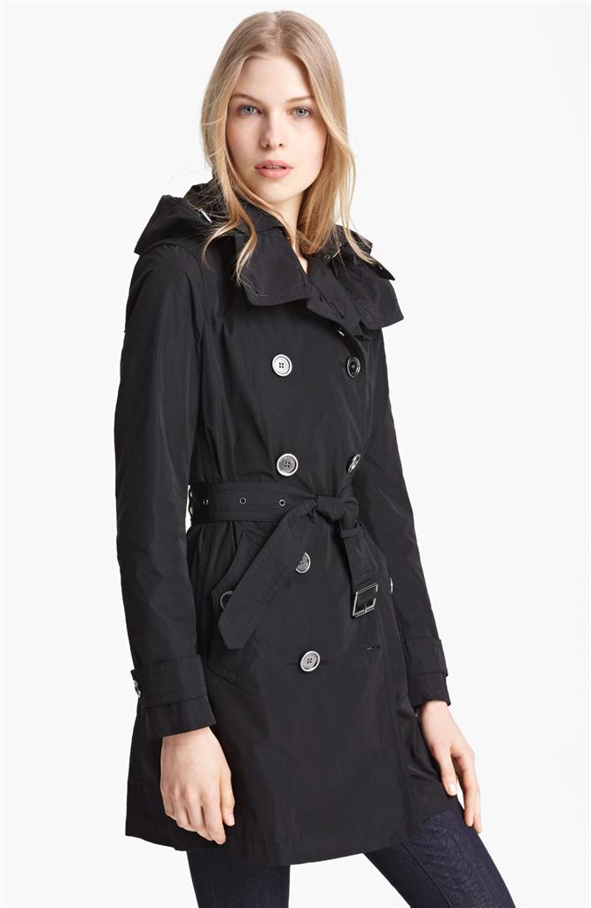 $795 Burberry Brit Balmoral Packable Trench Coat Sz 2 | eBay