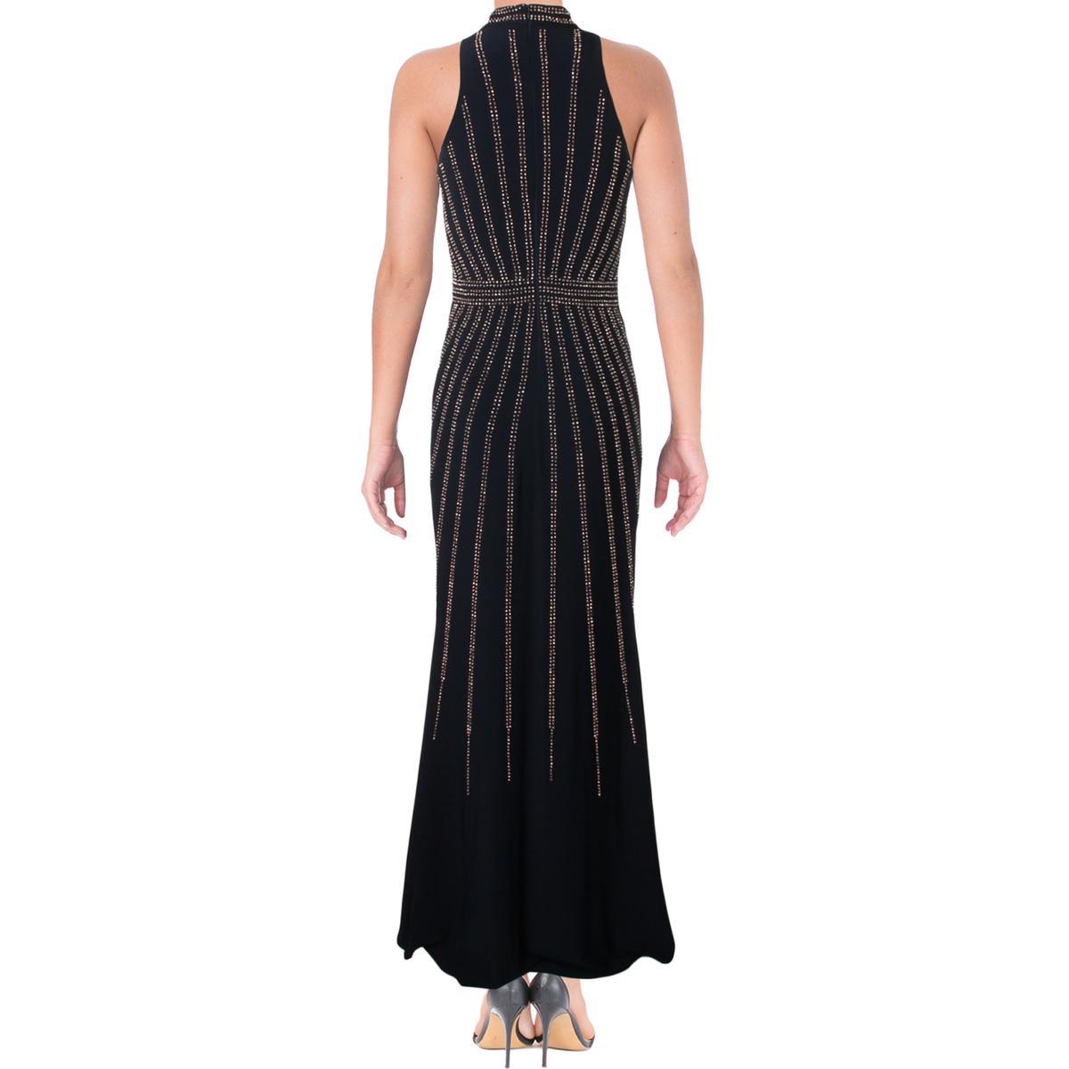 xscape navy blue gown