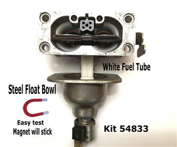 Kit Ricostruzione Carburatore 54832 Per Briggs &amp; Stratton Nikki V Twin, Con Guarnizioni E O-Ring, Aftermarket