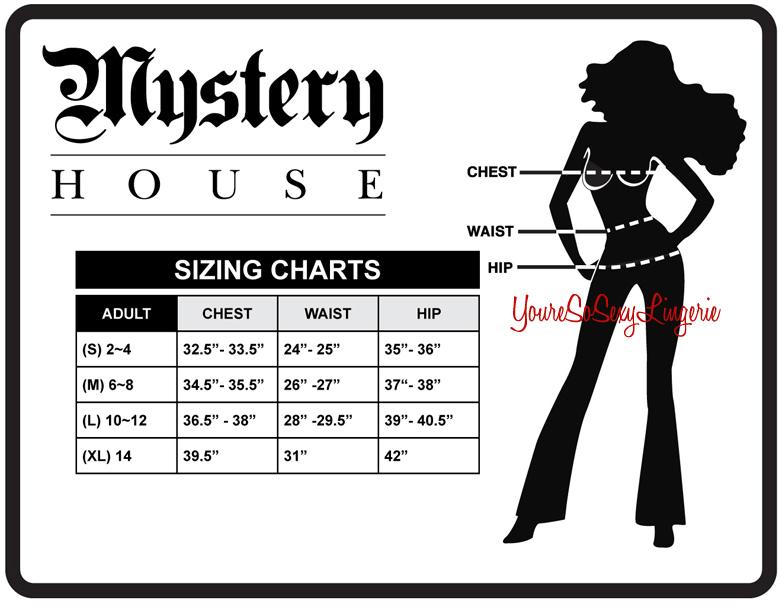 Fredericks Of Hollywood Corset Size Chart