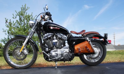 Harley Tool Sportster Saddle Bag Black Rich Phillips Bl Ebay Black Sportster Saddle Bag