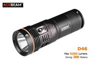 ACEBeam D46 Cree XHP70.2 5200lm 200m Diving Flashlight