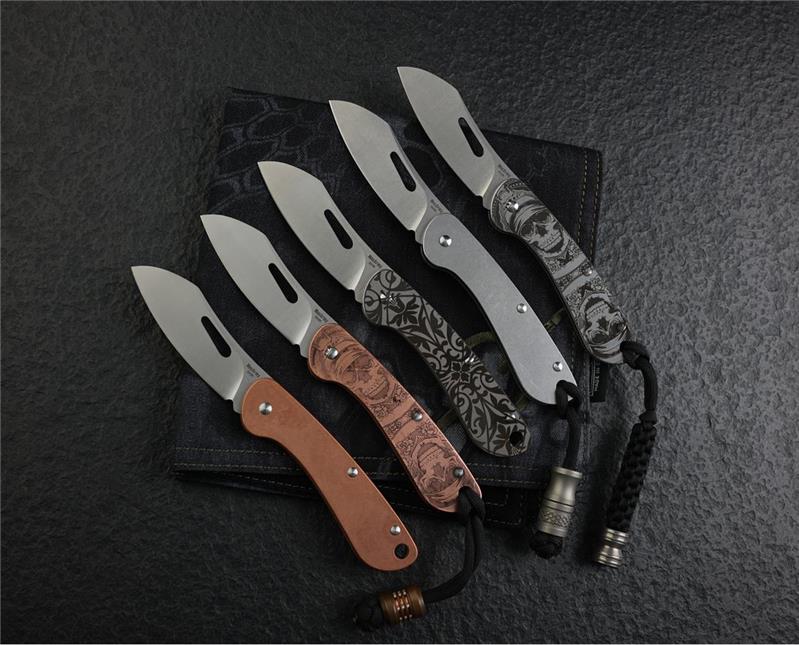 MecArmy EK3R Sandvik 12C27 Steel Blade NonLocking Pocket Folding Knife