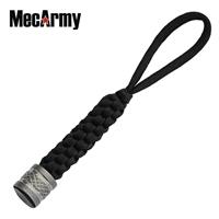MecArmy FFT Titanium Bead with Paracord Lanyard