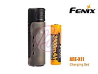 Fenix ARE-X11+ARB-L18 3500mAh 18650 3.7v Battery+Mini USB Charger